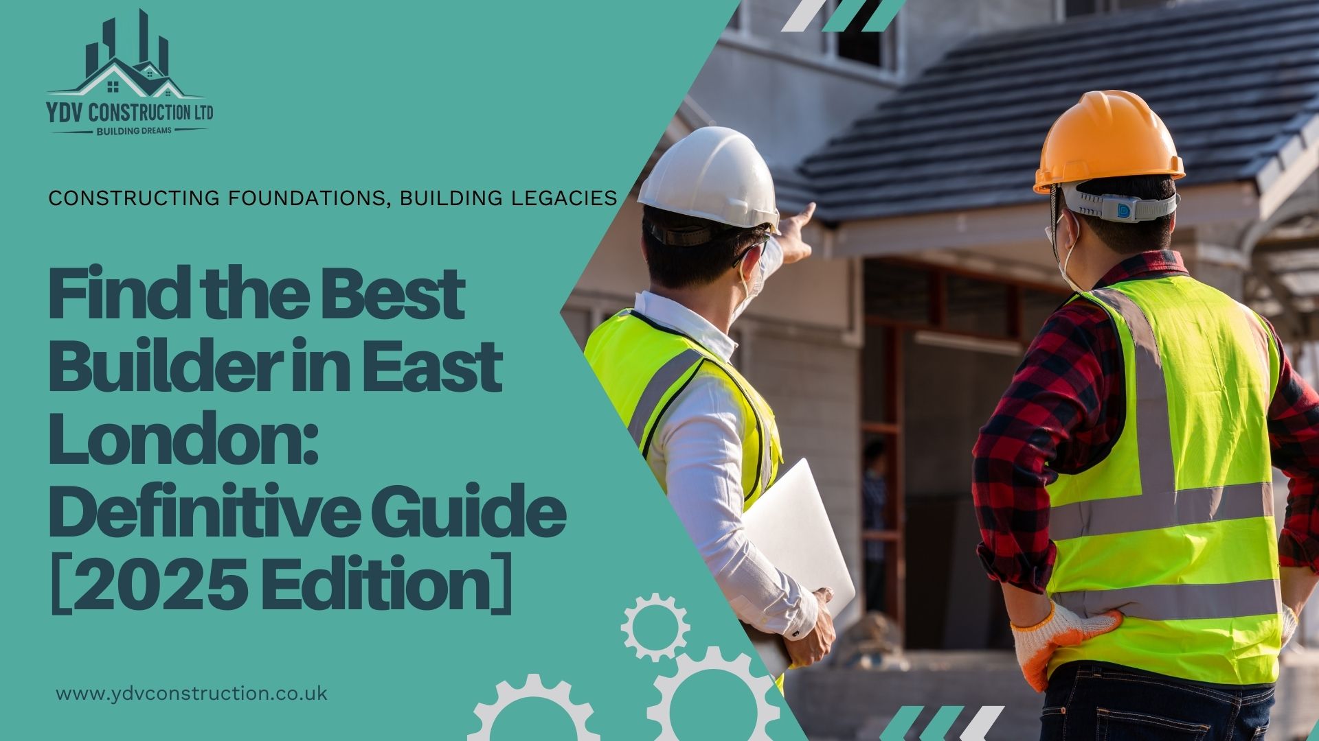 Professional in East London building site
